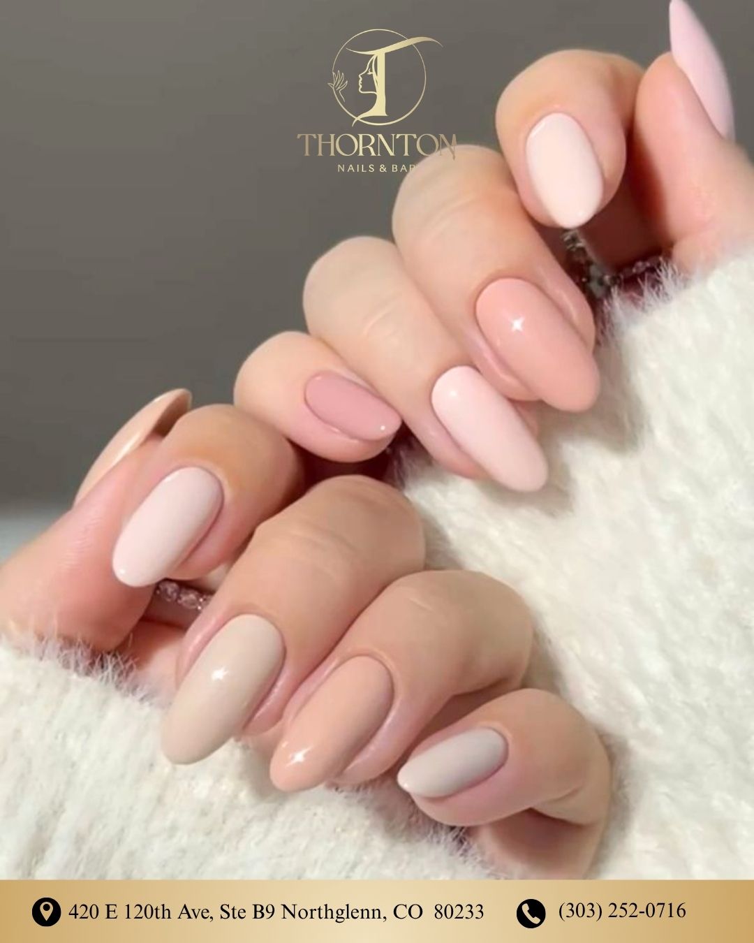 Thornton Nails Bar nail work in Northglenn, Colorado